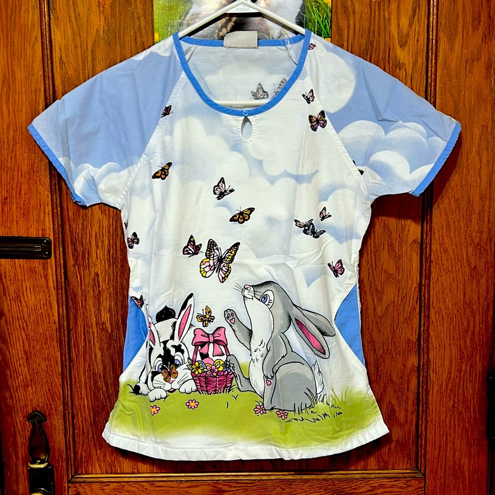 Uniform Advantage Bunny Scrub Top